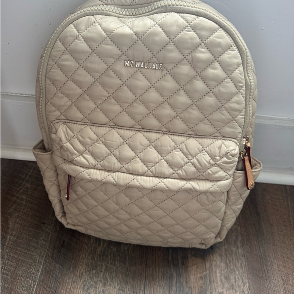 MZ Wallace Handbags - NWT MZ Wallace “City” Backpack in Buff